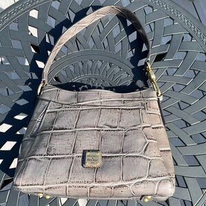 Dooney & Bourke just like new croco leather